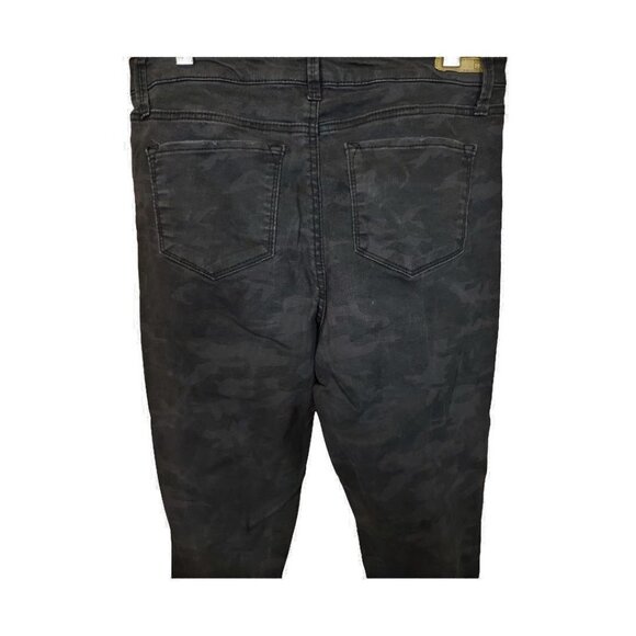 🏆167 True Craft High Waist Distressed Black Skinny Jeans - Picture 10 of 11